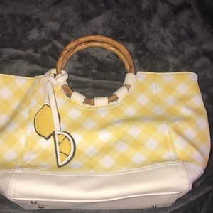 Checkered handbag (fairly new)🍋🍋